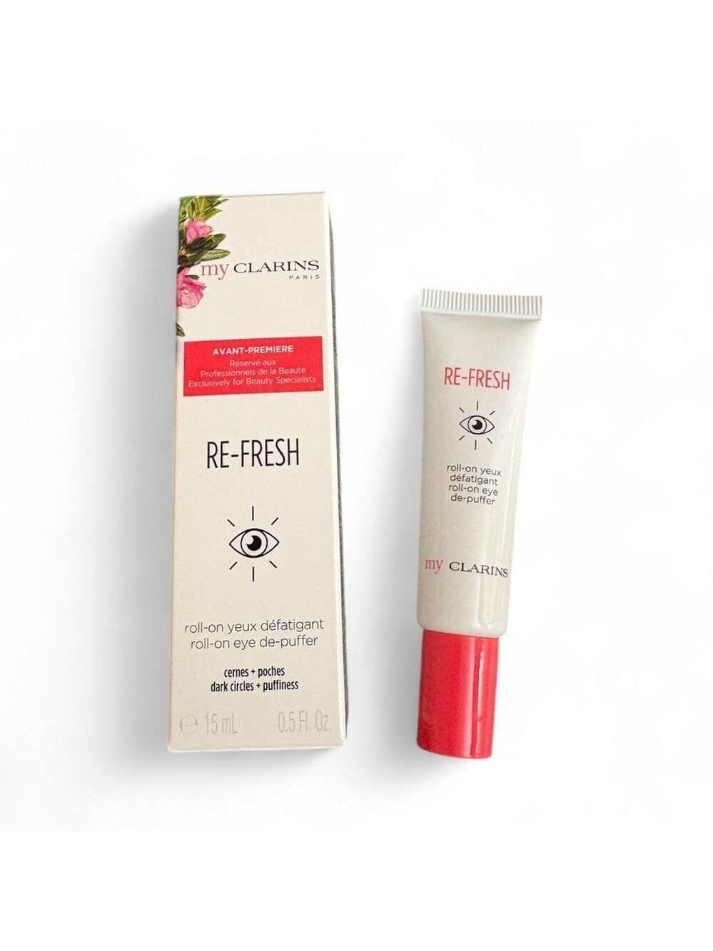 My Clarins RE-FRESH Eye De-Puffer NIB
